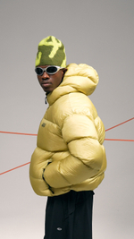 Куртка Called a Garment Puffer Fish Down Jacket "Citron"