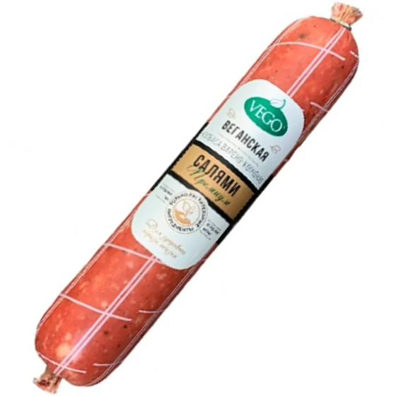 Колбаса п/к вегетарианская салями Премиум Вего 400г