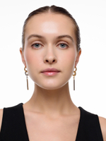 Серьги "Brutal Stick" Bicolor