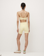 Велосипедки Bella Mini Shorts in Butter
