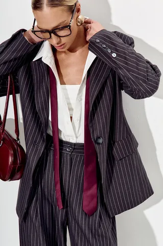 Приталенный пиджак 