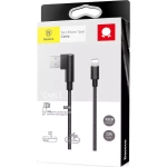 Кабель 1m Type-C/Lightning 2A CALWT-01 Baseus black