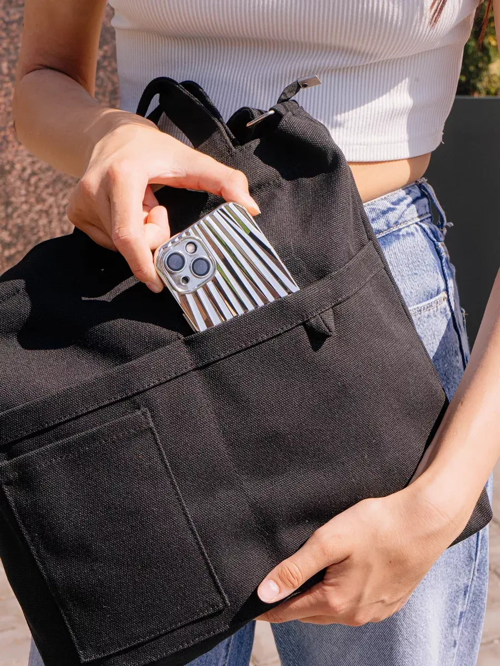 Сумка школьная шоппер