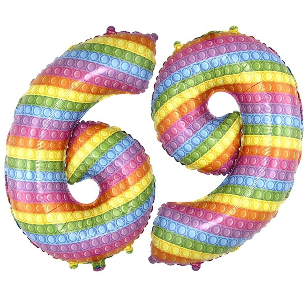 Шар ЦИФРА 6/9 Попит 32" 81 см