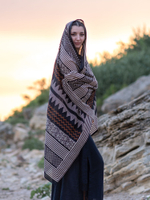 Легкий шарф-платок