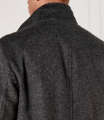 Шерстяное пальто H-Hyde-SU-244 BOSS BLACK - серый(50525764)