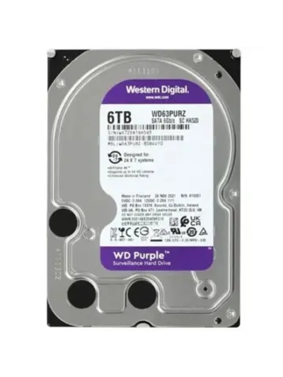 3.5" 6 ТБ Жетский диск Purple Surveillance WD62PURZ