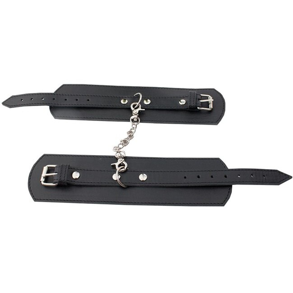 James Arm Наручники кожаные ( черный) (Цвет: Черный)