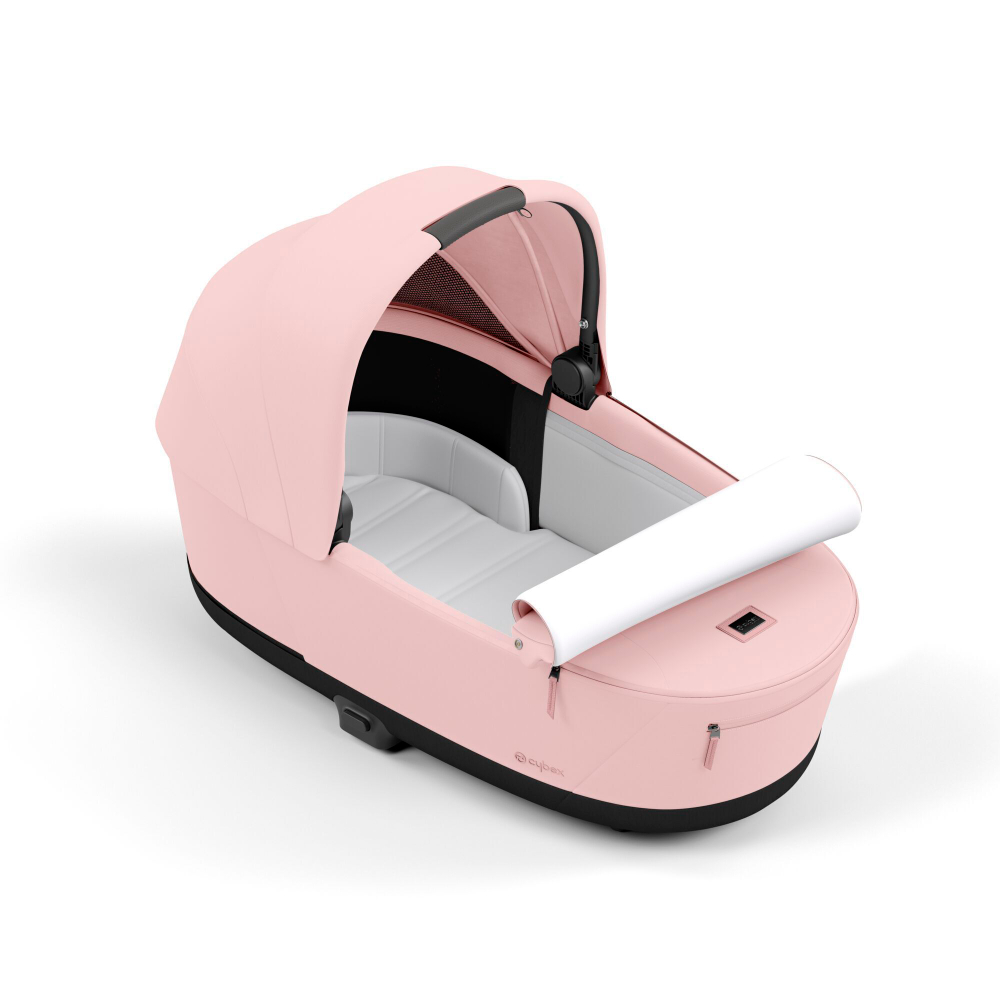 Коляска Cybex Priam IV 3 в 1 цвет Peach Pink на шасси Rosegold