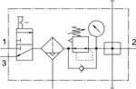 LFRS-1/2-D-MAXI-KB-A Блок подготовки воздуха
