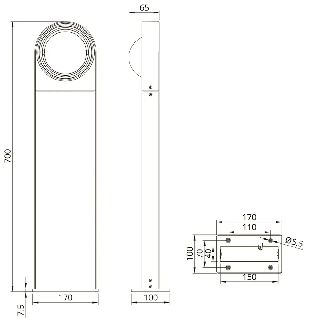 Ландшафтный светильник Arte Lamp