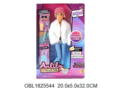Кукла тип модель, с аксесс. коробка 616359
