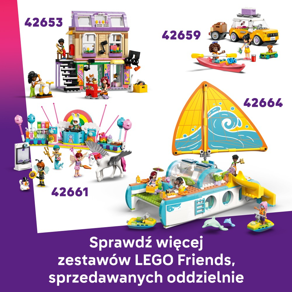 LEGO Friends - Ранчо пони и конюшня 42654