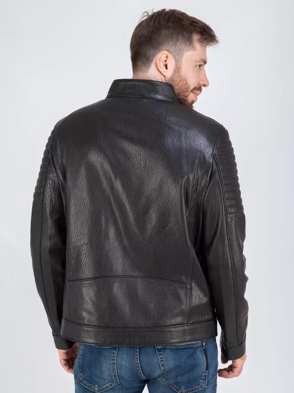 Кожаная куртка демисезонная Турция