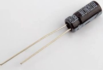 Конденсатор электролитический 47мкФ 25в 105°С KL / 5x11 / Burnon