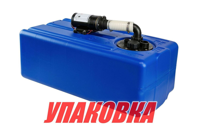 Бак сточный прямоугольный, 73 л, 760x390x290 мм (упаковка из 4 шт.)