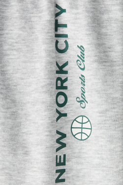 H&M Брюки-джоггеры, серый меланж