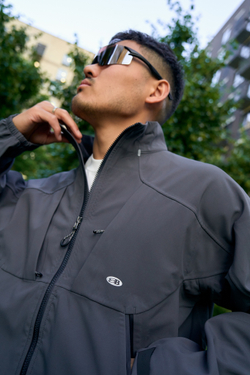 Куртка Nothomme Blue Water-Repellent Anti-Static Windproof Jacket "Pewter Gray"
