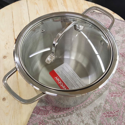 Кастрюля нерж 7л