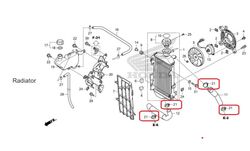19517-ML7-691. CLAMP, HOSE, 22-29MM