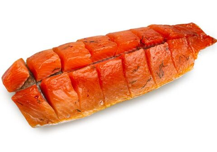 Форель "ЮКОЛА" провесная вес. кг (1 кор. ~3 ~ 4 кг) ТНС