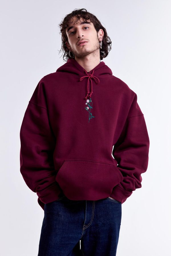 Худи Клевер Warm Бордо - фото 3