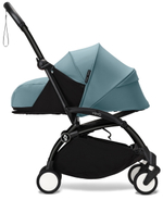 Коляска Stokke YOYO3 Newborn Pack рама чёрная Black 2 в 1 Aqua