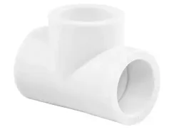 Тройник TEBO сварка 20 белый 35225