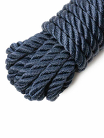 Канат крученый Петроканат ШВАРТОВЫЙ 14,0 мм, синий, 3000 кг, 9 м, евромоток