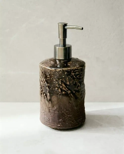 ZARA HOME ДОЗАТОР МЫЛА ИЗ КЕРАМИКИ С РЕЛЬЕФНЫМ УЗОРОМ, РАЗНОЦВЕТНЫЙ