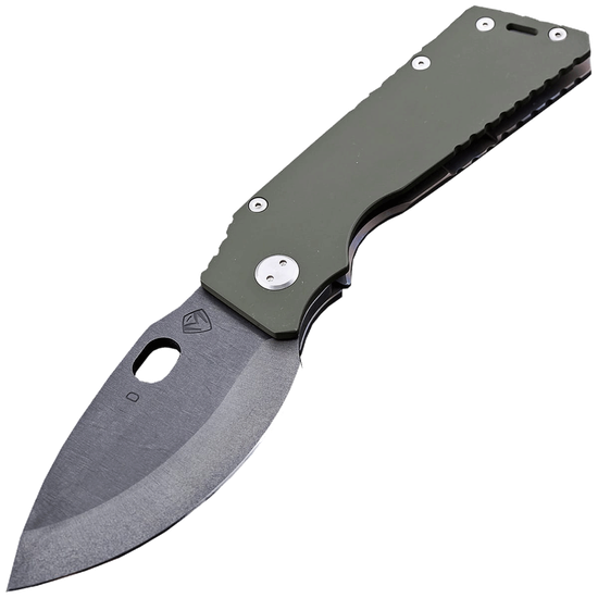 Складной нож скл. Medford Tactical Fighting Folder-1 MF/TFF-1 PVD/Tb-ALOd/FLStr c клинком из стали D2, рукоять алюминий