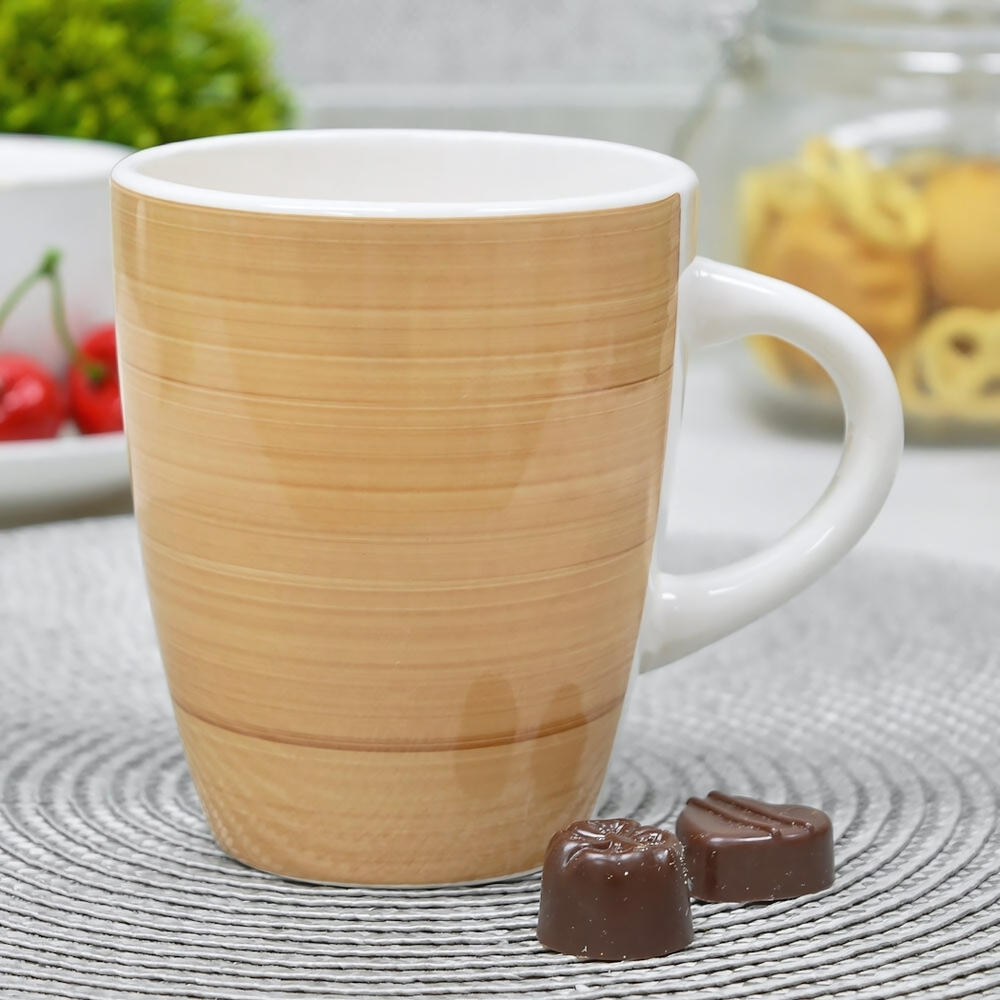 Кружка 360мл Аэрограф Капучино