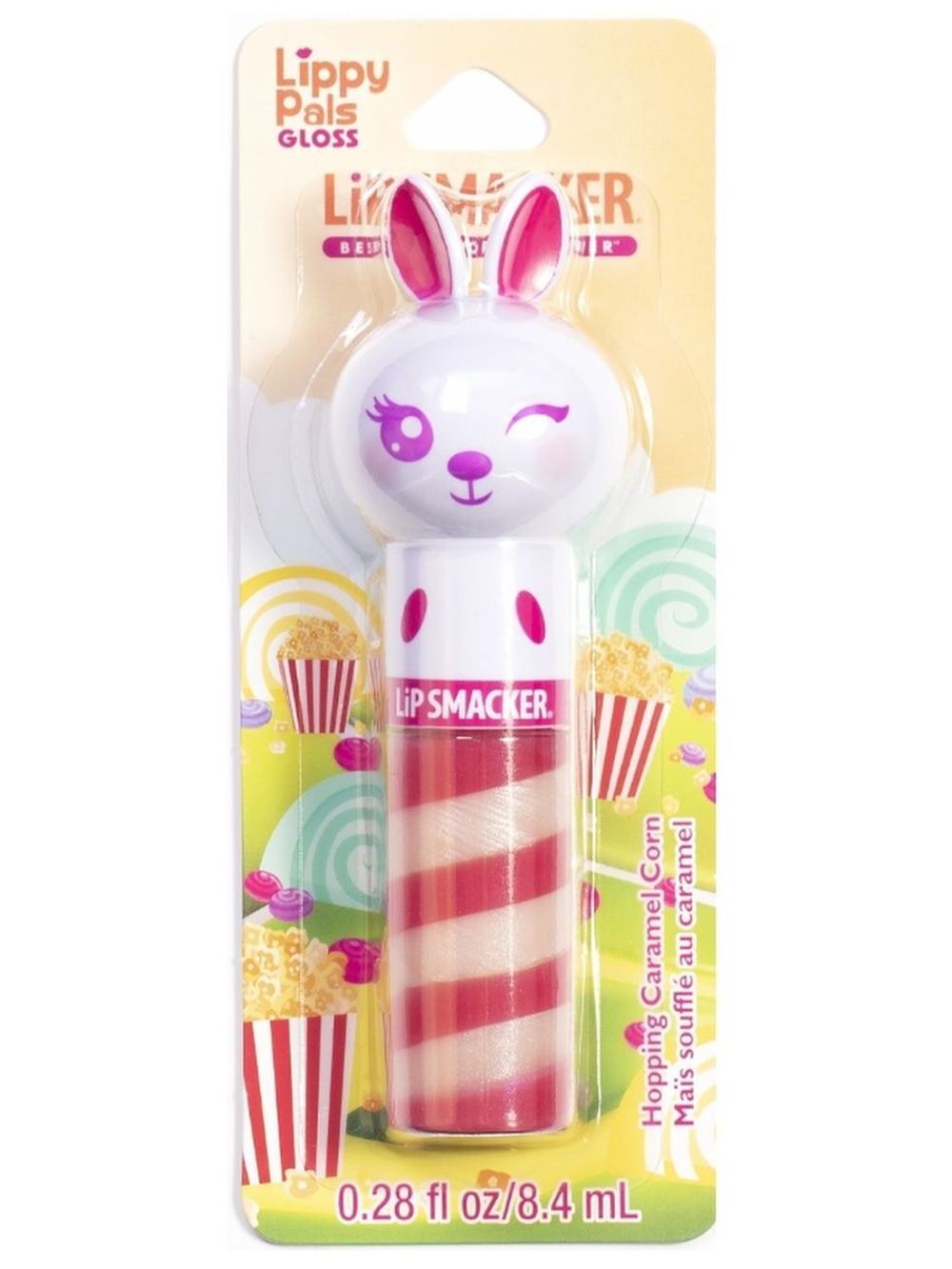 Lip Smacker Блеск для губ Lippy Pals Gloss Hopping Caramel Corn с ароматом  карамельный попкорн 8.4 г – купить за 614 ₽ | Shvabra24 - товары для дома и  красоты