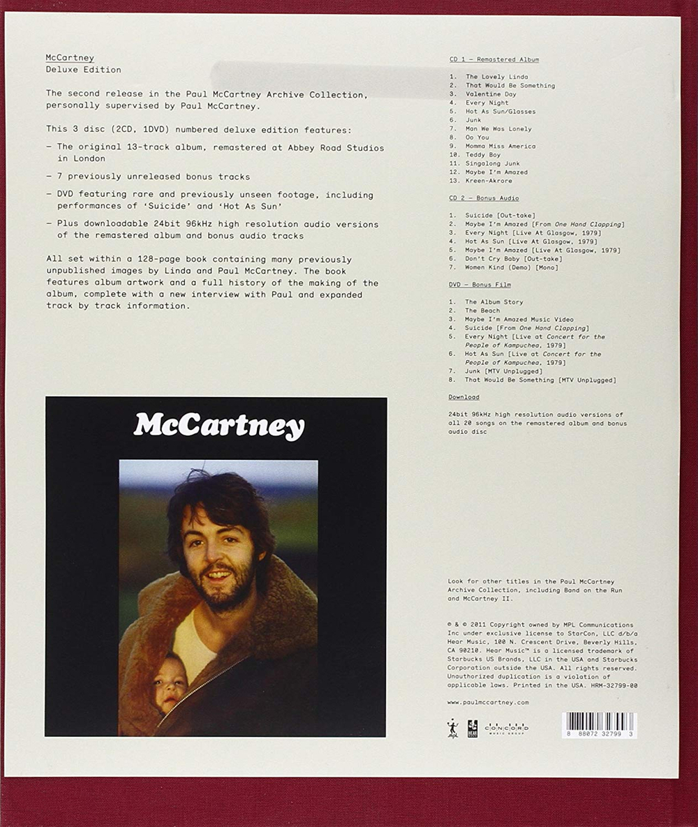 Paul McCartney / McCartney (2CD+DVD)