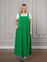 Сарафан 1251 серый Novita (Акция)