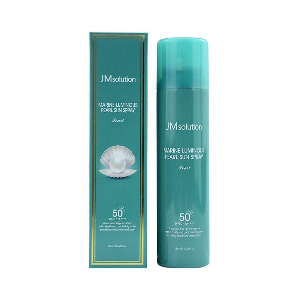 Спрей солнцезащитный с морскими минералами JMsolution Marine luminous pearl deep sun spray, 180мл