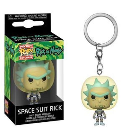 Брелок Funko Pocket POP! Keychain: Rick & Morty: Space Suit Rick 45419-PDQ