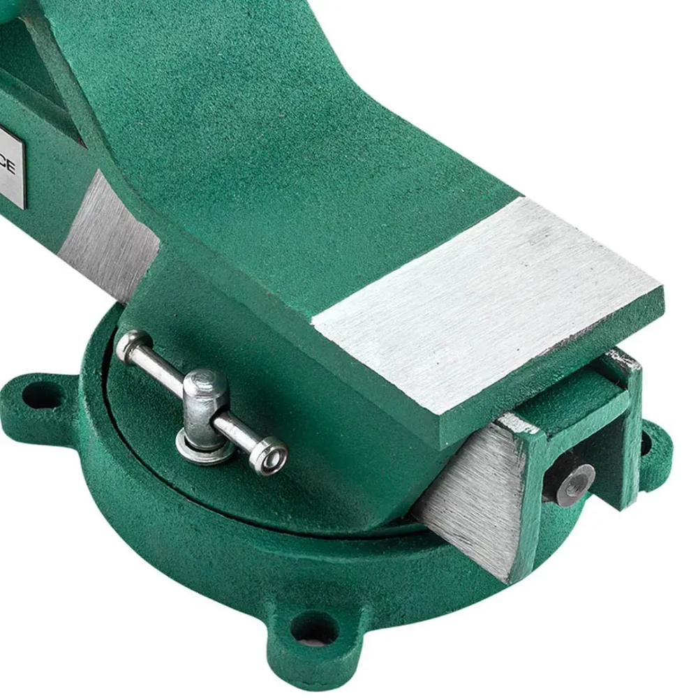 Тиски стальные поворотные с наковальней 3''-80мм RockForce RF-6540803