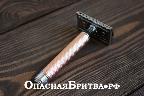 Т-образная бритва MUEHLE R41 Rosegold
