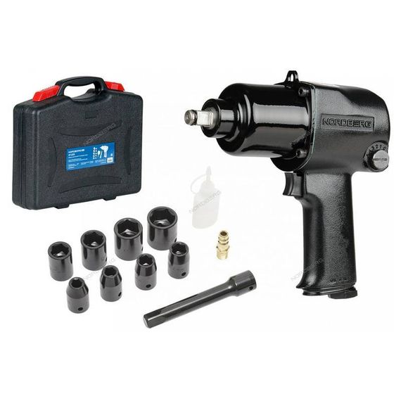Пневмогайковерт ударный NORDBERG NP14085K (1/2&quot;, 850 Нм)