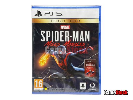 PS5 Spider Man Miles Morales Ultimate Edition (Новый, Полностью на русском языке,  PPSA-01461)