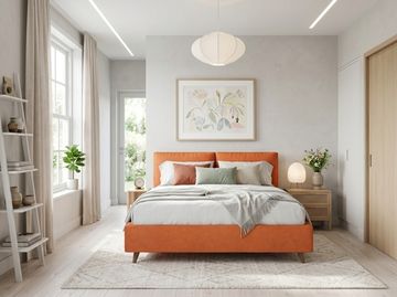 Кровать Тразимено 140 Люкс Велютто/Velutto 27