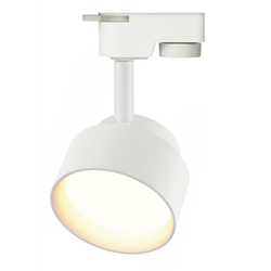 Трековый светильник однофазный ЭРА TR16 GX53 WH под лампу GX53 белый | Однофазные светильники под лампу