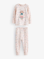 Пижама для девочки Next 970-304, 3 шт., Бежевый, Розовый, Голубой