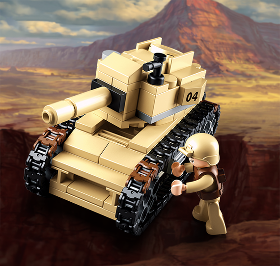 Konstruktor \ Конструктор Sluban Tank