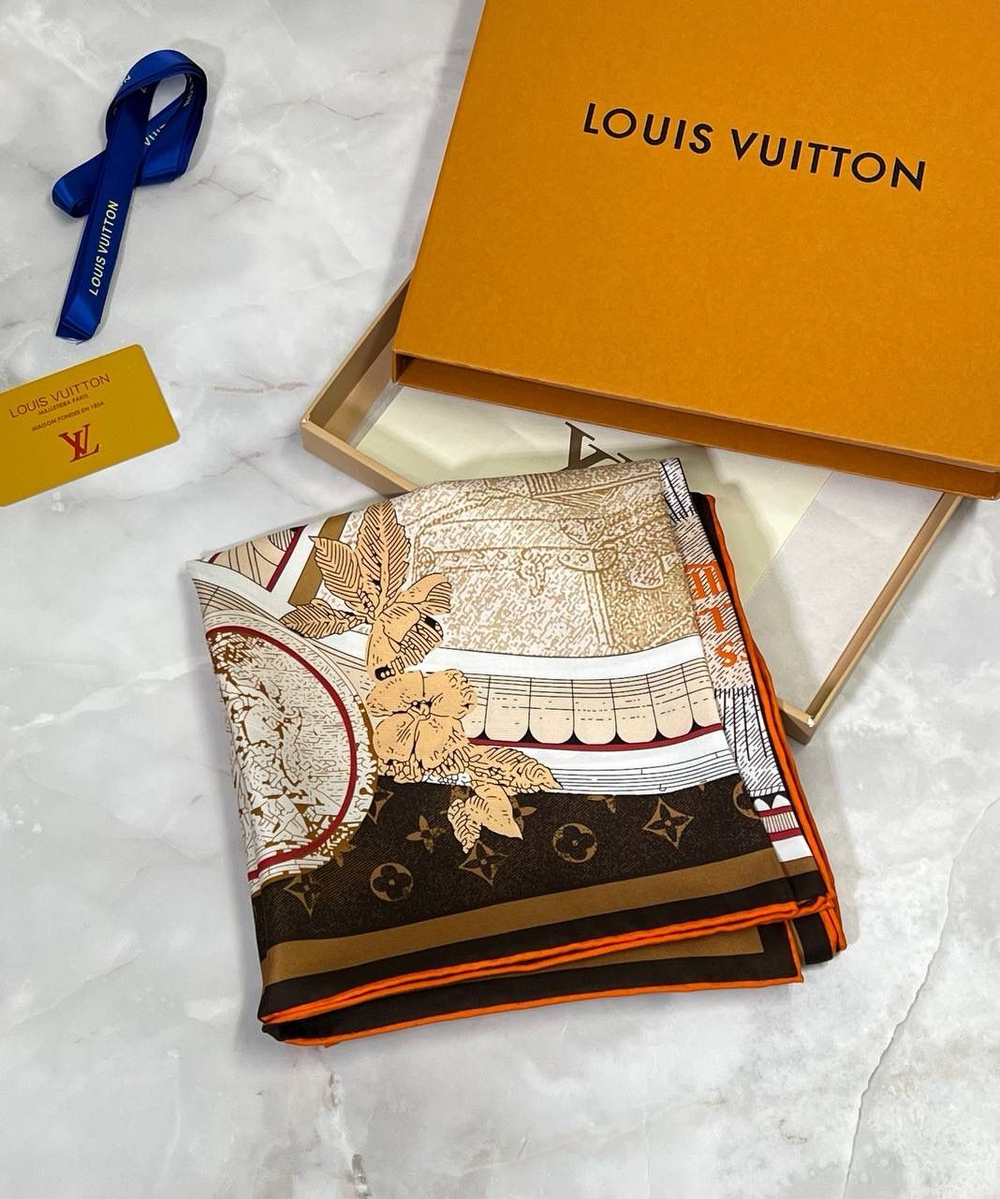 Платок Louis Vuitton 90х90 см, арт. 485191899