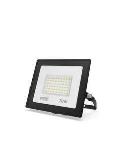 Прожектор светодиодный Elementary 70Вт 6500К IP65 5950лм 175-265В ДО ПРОМО G2 черн. GAUSS 613100370P