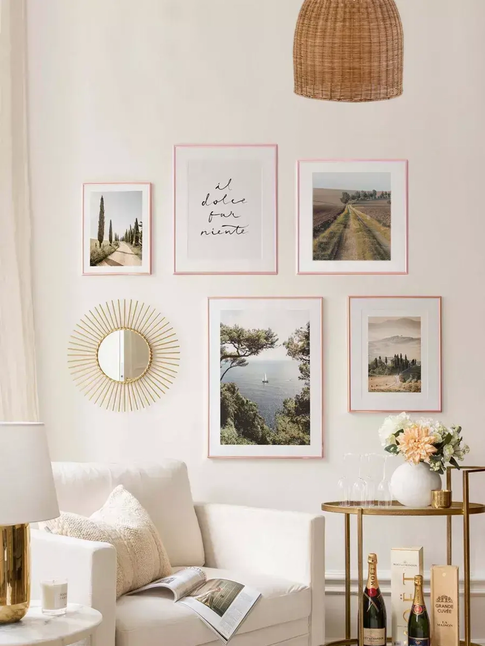 Металлическая рамка для фото 50х50 см