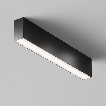 Потолочный светодиодный светильник 20W 3000-6000К C068CL-20W3-6K-B черный Basis Ceiling Maytoni