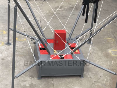 Батут-банджи «Полёт 3», 4-местный, 7×7×6 м